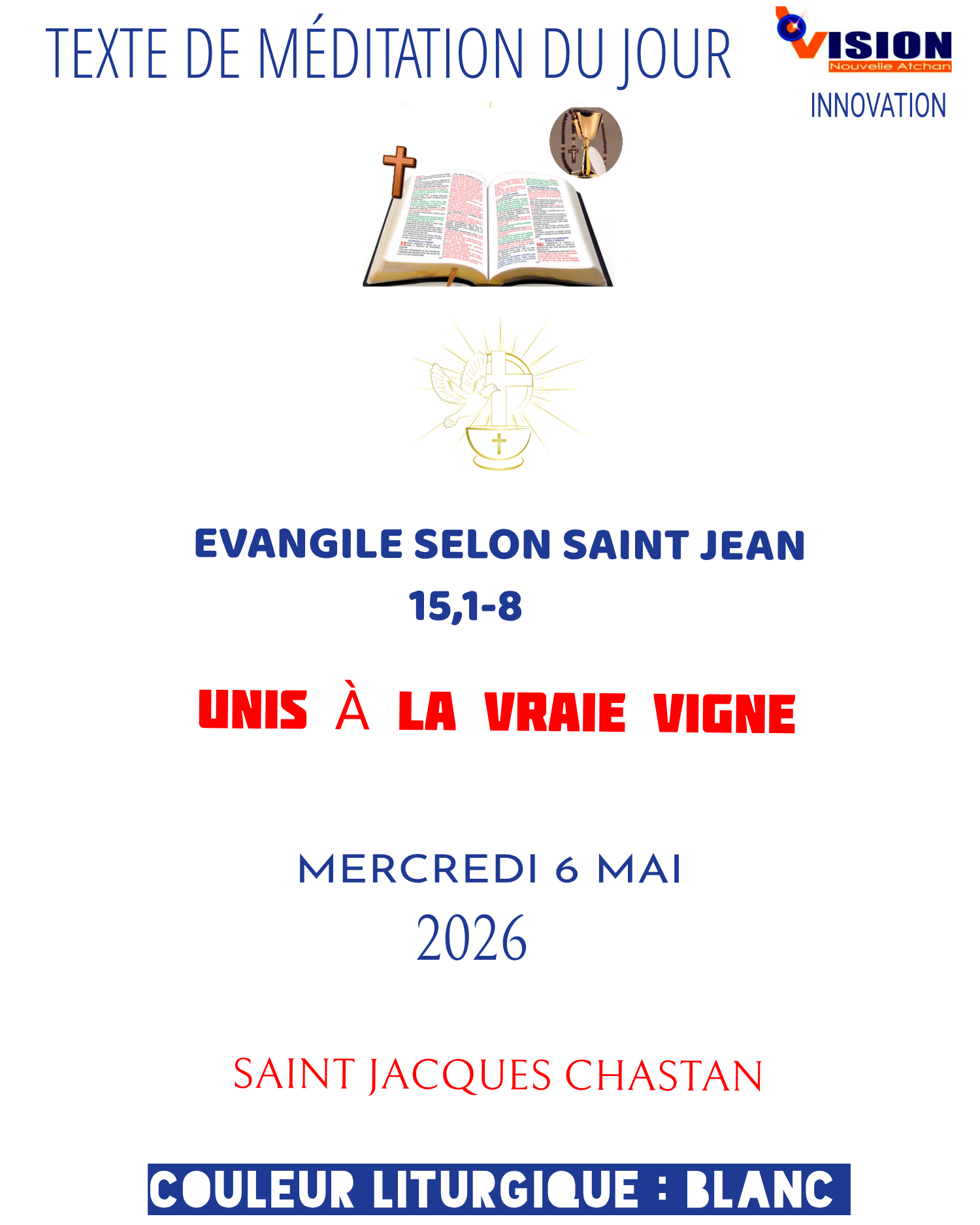 MÉDITATION DU 6 MAI 2026