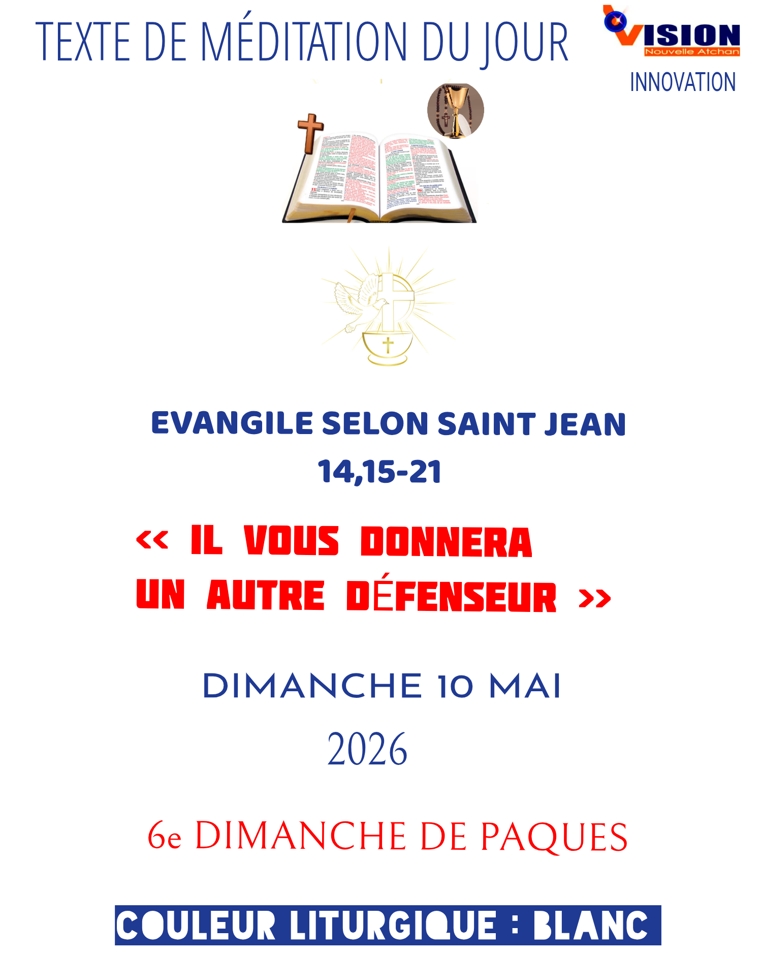 MÉDITATION DU 10 MAI 2026