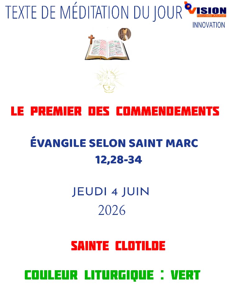 MÉDITATION DU 4 JUIN 2026